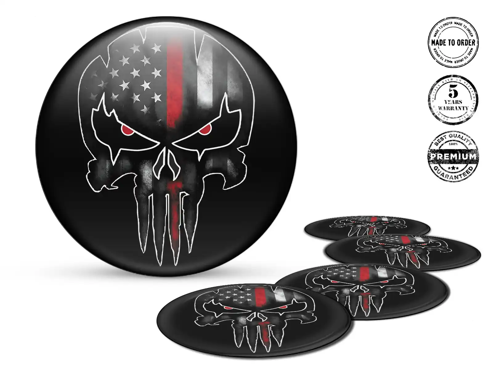 Hub Cap Sticker Style Temporal Thrust Ignite